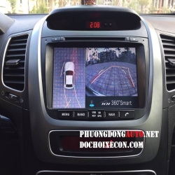 Phương đông Auto Camera 360 Smart cho xe KIA SORENTO | Camera 360 thông minh